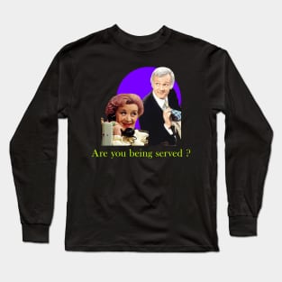 are you being served comedy Long Sleeve T-Shirt